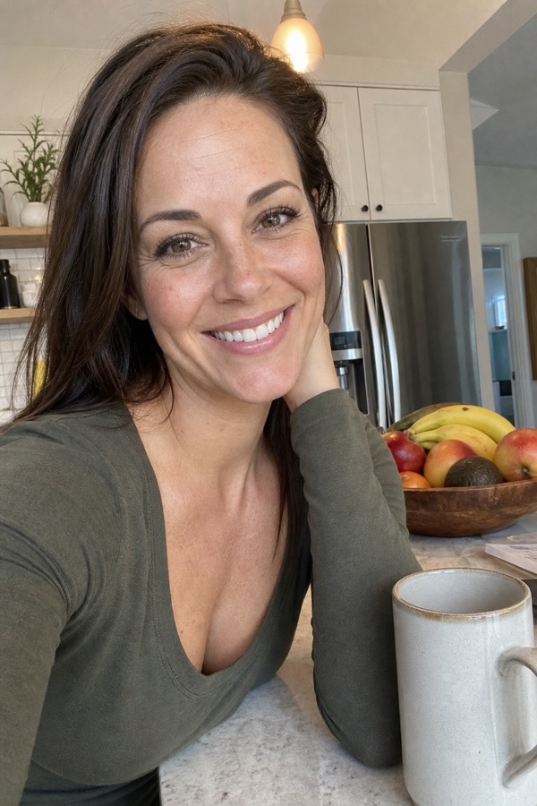 GPT Image 2 — brunette, kitchen island